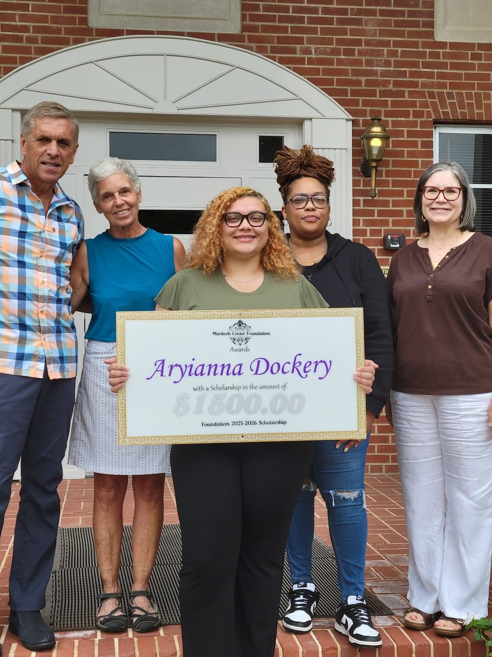Aryianna Dockery MCF 2025 scholarship recipient