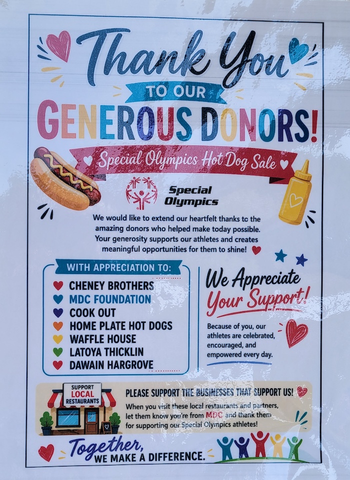 Special Olympics Poster